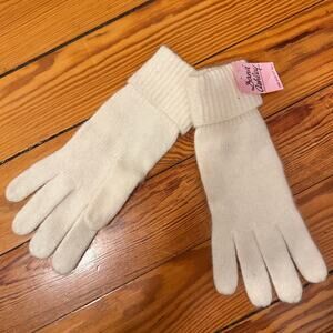 Super Soft Angora-Lambswool Gloves, NWT Y2K Dana Ashley, OS